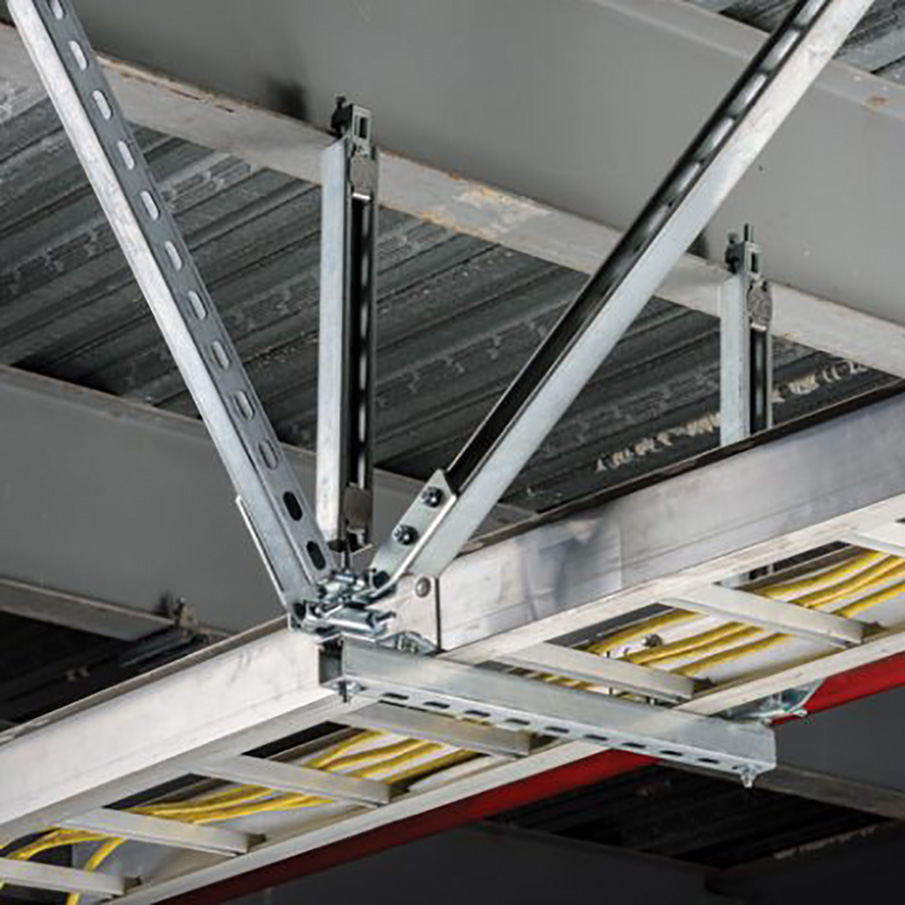 Rigid MEP Seismic Bracing